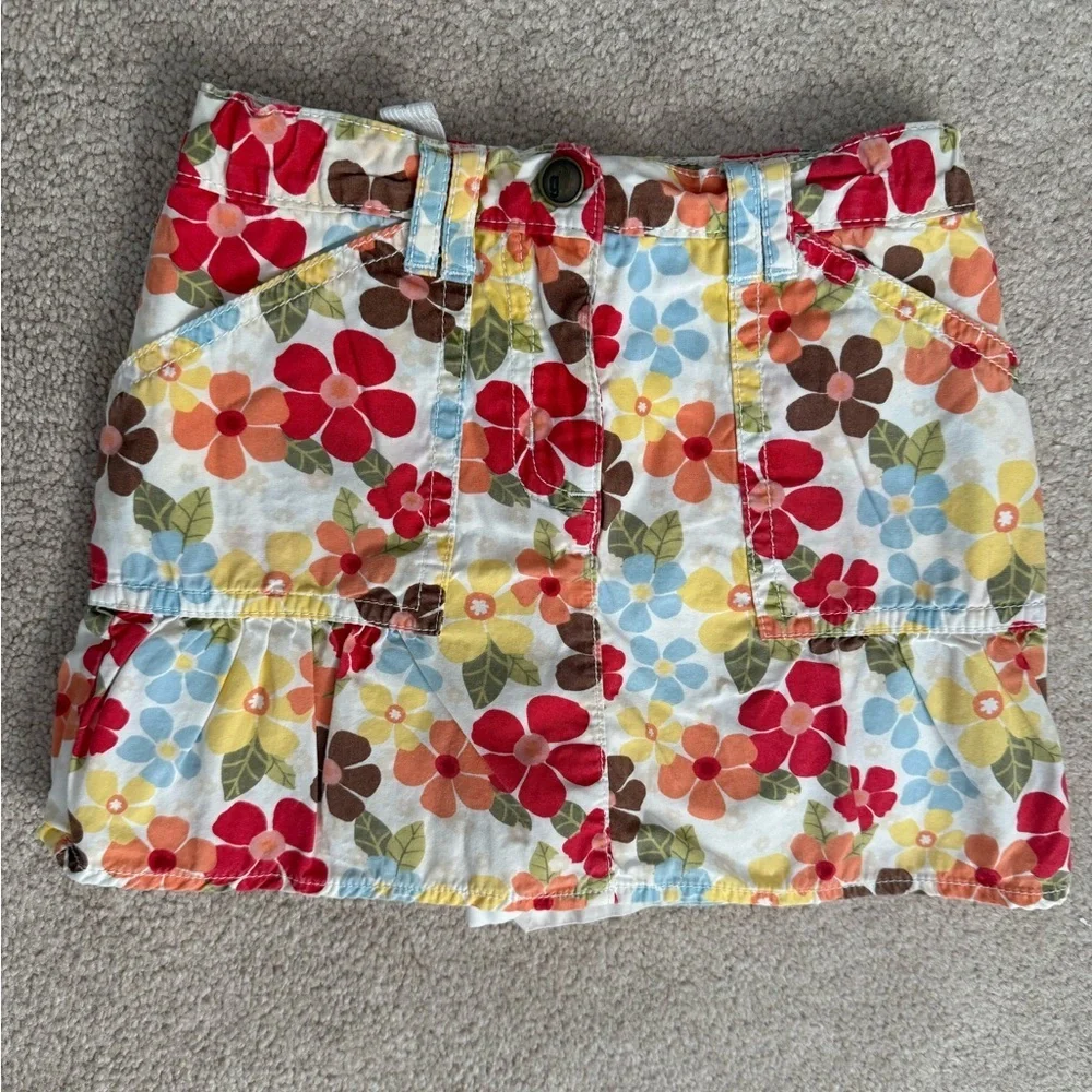 Gymboree island getaway copa fiesta girl skirt